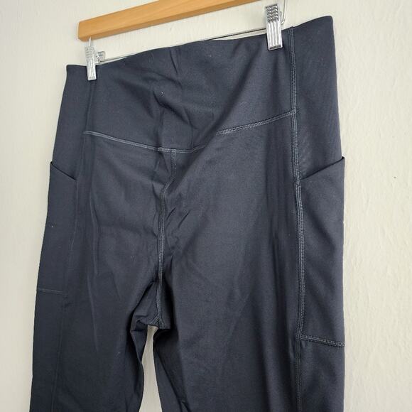 NWT Girlfriend Collective Compressive 7/8 Pocket Legging 3XL Black High Rise - Picture 10 of 12